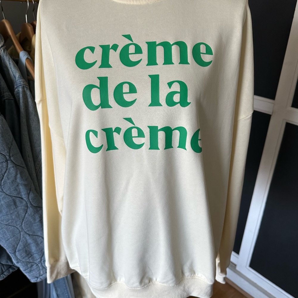 Cream Sweatshirt